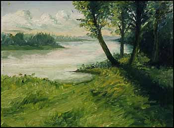 Landscape by Henri Beau vendu pour $1,093