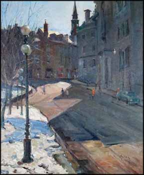 Rue des Ramparts by Francesco (Frank) Iacurto vendu pour $3,835