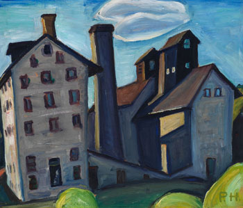 Granary Buildings by Efa Prudence Heward vendu pour $23,600