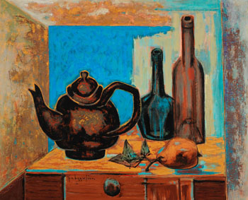 La théière by Paul Vanier Beaulieu sold for $11,800