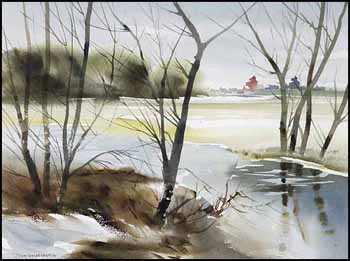River Landscape (00779/2013-474) by John Herreilers vendu pour $324
