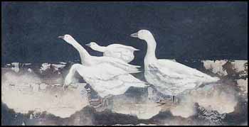 Gerald's Geese (01225/2013-1555) by Douglas Forsythe sold for $63