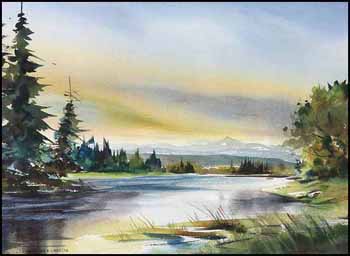 Landscape (01228/2013-1558) by John Herreilers vendu pour $432