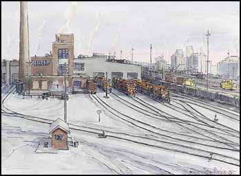 Boxing Day at the Yards (01278/2013-2148) by Stan Phelps sold for $189