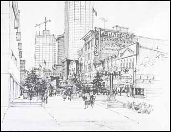 The Mall - Calgary (01294/2013-2136) by R.D Wilson vendu pour $243