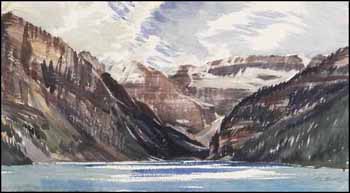 Lake Louise (01724/2013-365) by John Ensor sold for $1,000