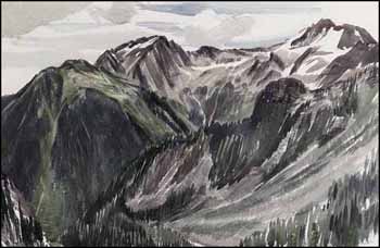 Selkirk Mountains (01751/2013-415) by John Ensor sold for $500