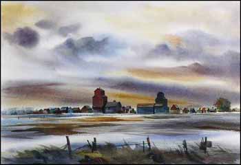 Prairie Landscape (01966/2013-580) by John Herreilers vendu pour $438