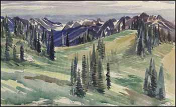 On Mount Revelstoke (02092/2013-1156) by John Ensor sold for $625