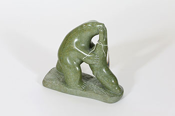 Bear and Seal (#0759) by Kapik Kolola sold for $500