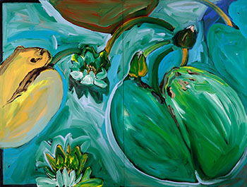 Yellow Lily (03829/A85-117) by Leslie Donald Poole vendu pour $3,125