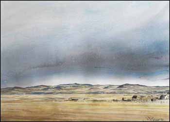 Ranchland (02639/2013-2649) by Jack Rigaux sold for $135