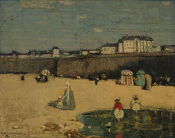 La plage par James Wilson Morrice