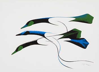 Geese in Flight par Benjamin Chee Chee