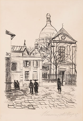 Sacré-Cœur by Maurice Utrillo
