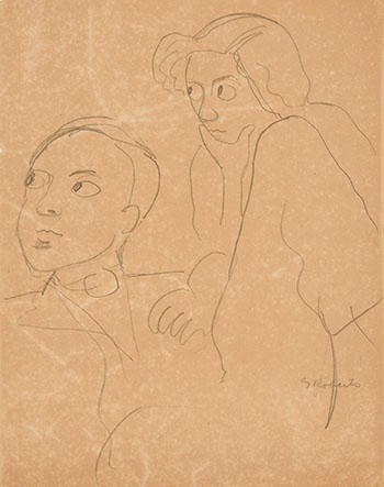 Untitled Drawing by William Goodridge Roberts