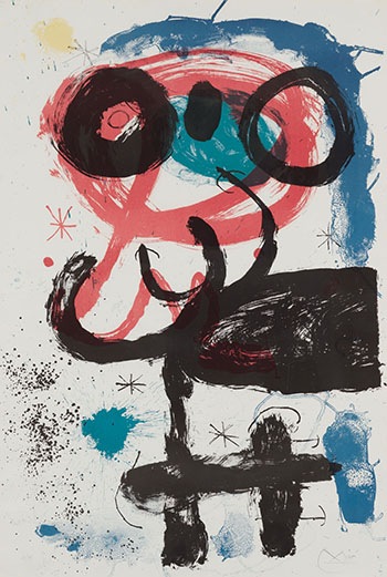 La vendangeuse by Joan Miró