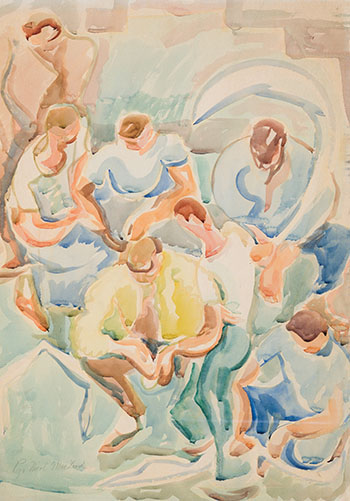 Untitled (Figures) by Pegi Nicol MacLeod