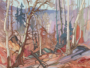 Au coeur des bois by Gaston Rebry