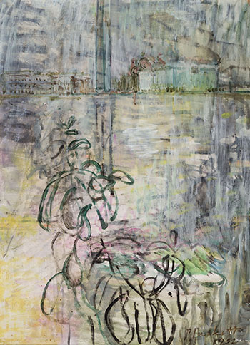 Plant and Venice by Joseph Francis (Joe) Plaskett