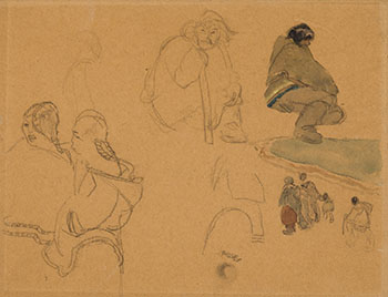 Figure Sketches, South Baffin Island by Frederick Horsman Varley