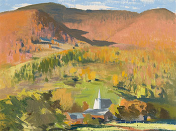 Autumn Valley, Eastern Townships, Quebec par George Franklin Arbuckle