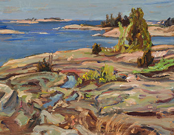 Split Rock Island by Alexander Young (A.Y.) Jackson
