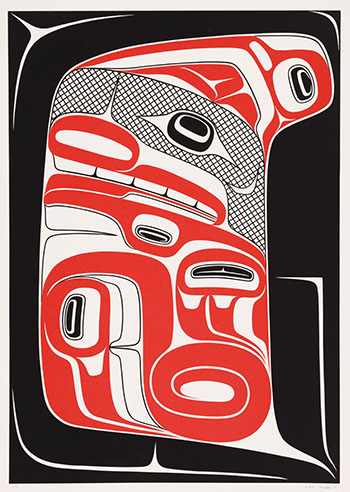 Seawolf Inside Its Own Dorsal Fin by Robert Charles Davidson