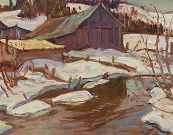 Winter, Montpelier by Alexander Young (A.Y.) Jackson