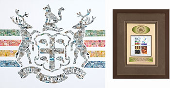 Two Items: Stamps (00185) by Hudson's Bay Company 