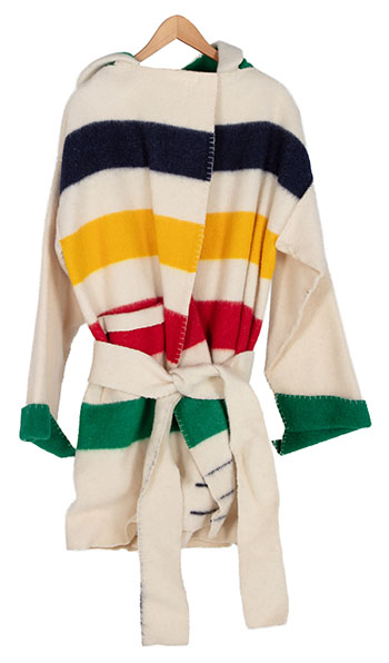 Multistripe Capote Workshop Coat by Hudson's Bay Company 
