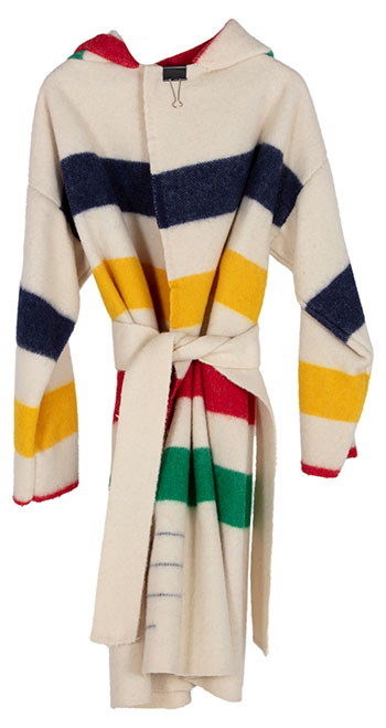 Multistripe Capote Workshop Coat by Hudson's Bay Company 