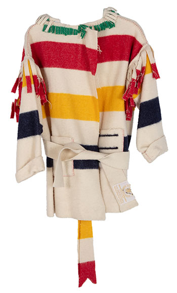 Multistripe Capote Workshop Coat by Hudson's Bay Company 