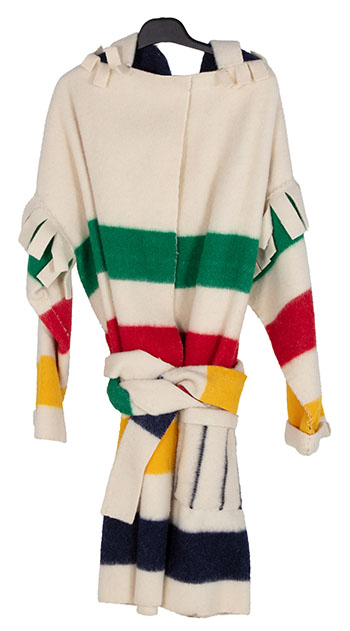 Multistripe Capote Workshop Coat by Hudson's Bay Company 