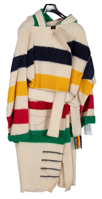 Multistripe Capote Workshop Coat by Hudson's Bay Company 