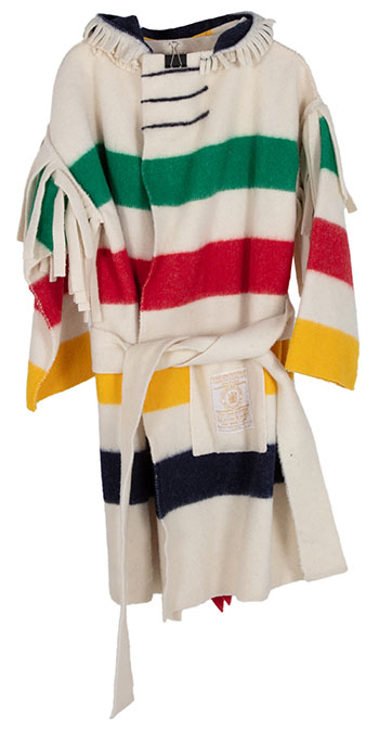 Multistripe Capote Workshop Coat by Hudson's Bay Company 