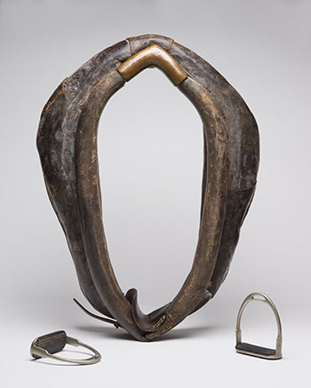 (VAN) Horse Yoke and Stirrups by Hudson's Bay Company 