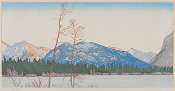 Tunnel Mountain by Walter Joseph (W.J.) Phillips