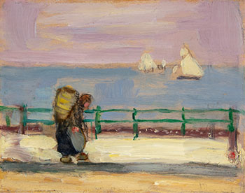 The Mussel Gatherer, Dieppe (The Surf, Dieppe) by James Wilson Morrice