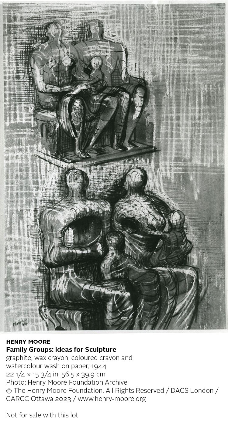 Family Group par Henry  Moore