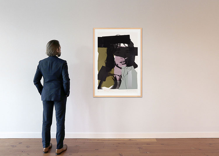 Mick Jagger (F.S.II.145) par Andy Warhol