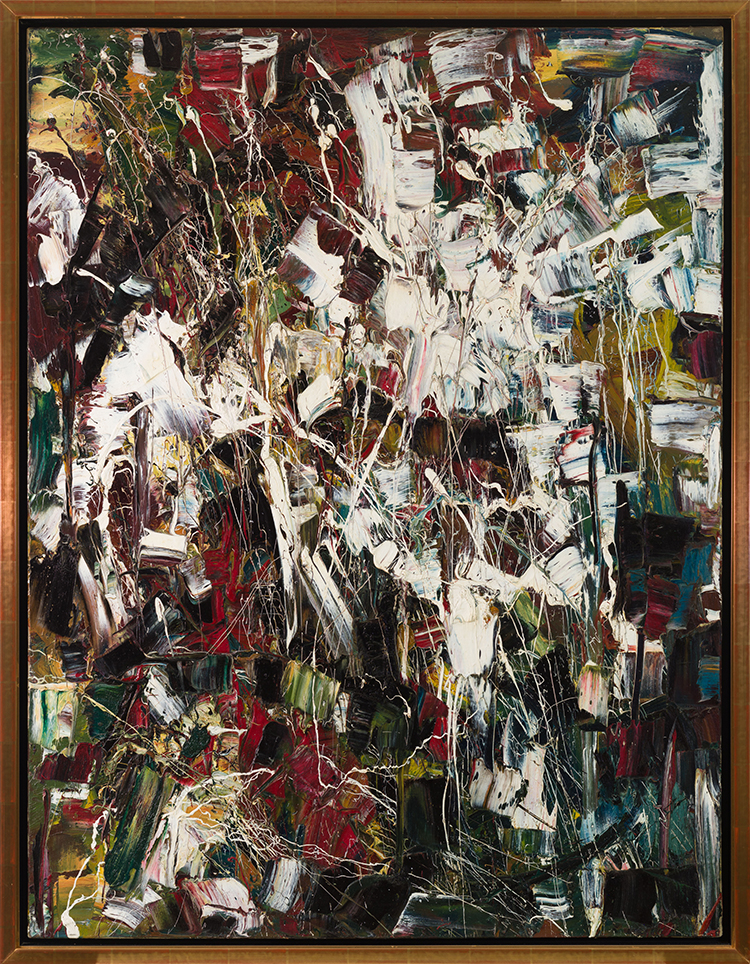 Verts ombreuses by Jean Paul Riopelle