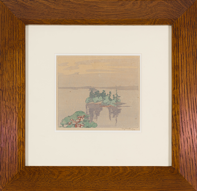 Cathcart's Island, Muskoka par Walter Joseph (W.J.) Phillips