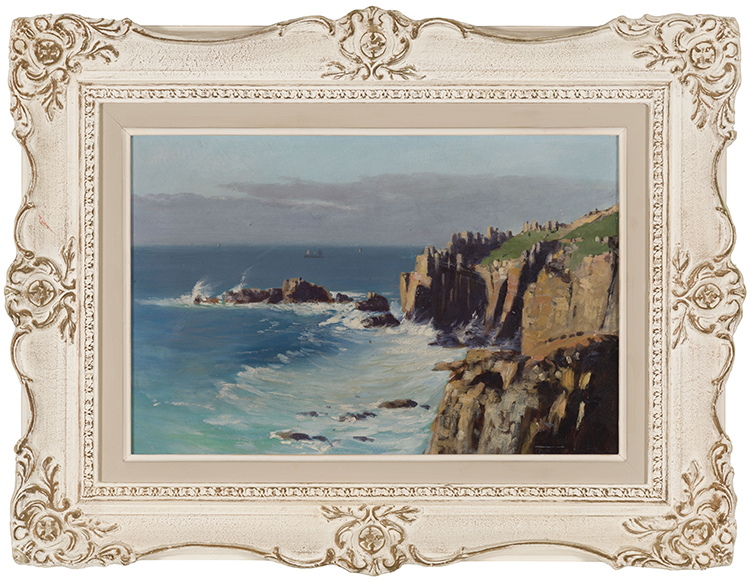 Land's End, Cornwall by Frederic Marlett Bell-Smith