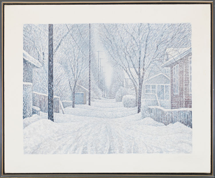 A Light Fall Of Snow par Wilf Perreault