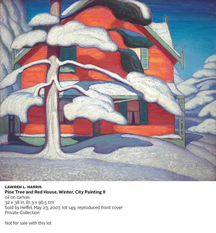 Red House, Barrie, Houses Group XXX by Lawren Stewart Harris