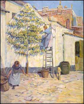 Picking Fruit by Helen Galloway McNicoll vendu pour $276,000