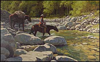 Easy Does It by Richard Audley Freeman sold for $2,185