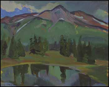 The Mountain and the Mirror by Charles Hepburn Scott vendu pour $1,380