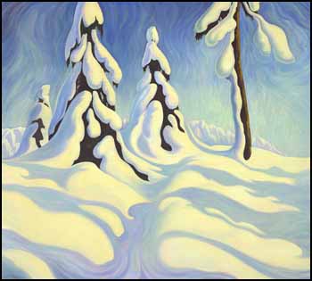 Shadows, Grouse Mountain by William Percival (W.P.) Weston sold for $86,250